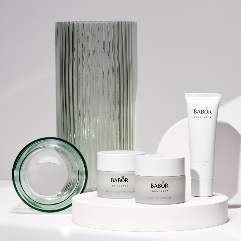 BABOR Skinovage Purifying priemonės probleminei odai_priemonės nuo spuogų kremas riebiai odai