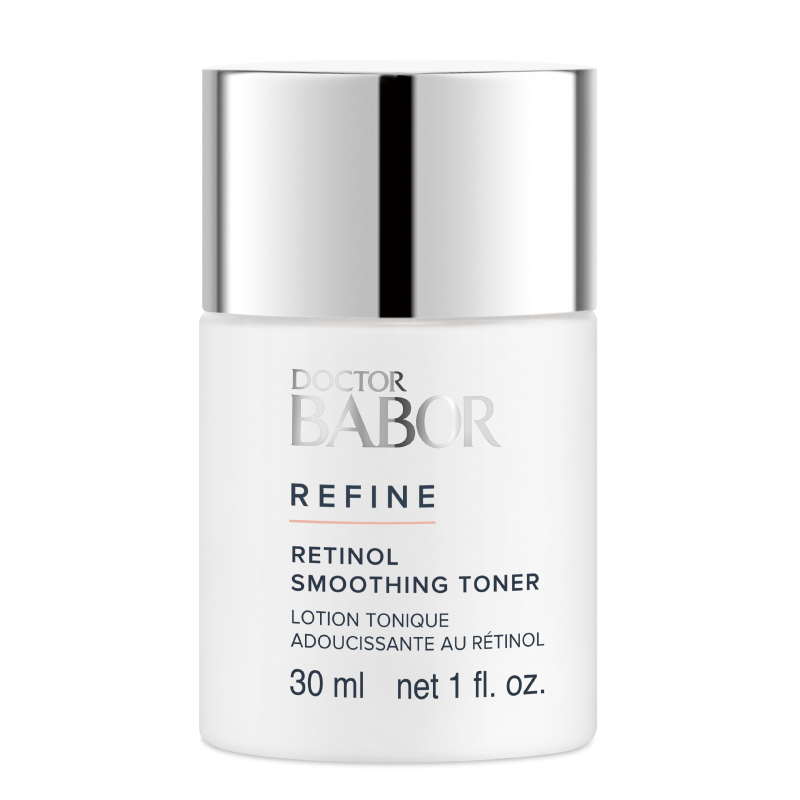 Doctor BABOR Priešraukšlinis veido tonikas su retinoliu ir hialurono rūgštimi. Retinol Smoothing Toner, 30 ml_tonikas veidui su rūgštimi hialuronu