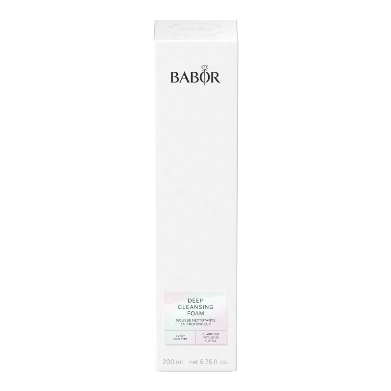 BABOR Giliai valomosios veido putos. Deep Cleansing Foam 200 ml_veido valymas prausiklis_1
