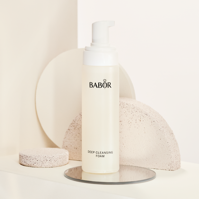 BABOR Giliai valomosios veido putos. Deep Cleansing Foam 200 ml_veido valymas prausiklis_3
