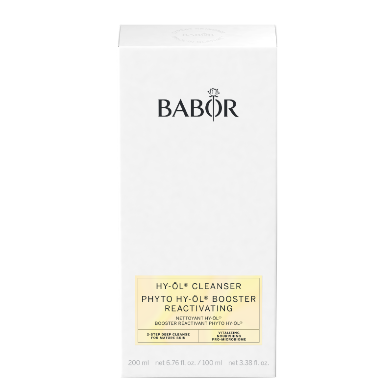 BABOR Veido valymo rinkinys brandžiai odai HY-ÖL Cleanser & Phyto HY-ÖL Booster Reactivating, 2 vnt._2