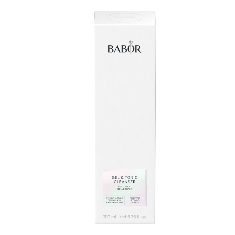 BABOR Veido prausiklis ir tonikas du viename. Gel & Tonic Cleanser, 200 ml_4