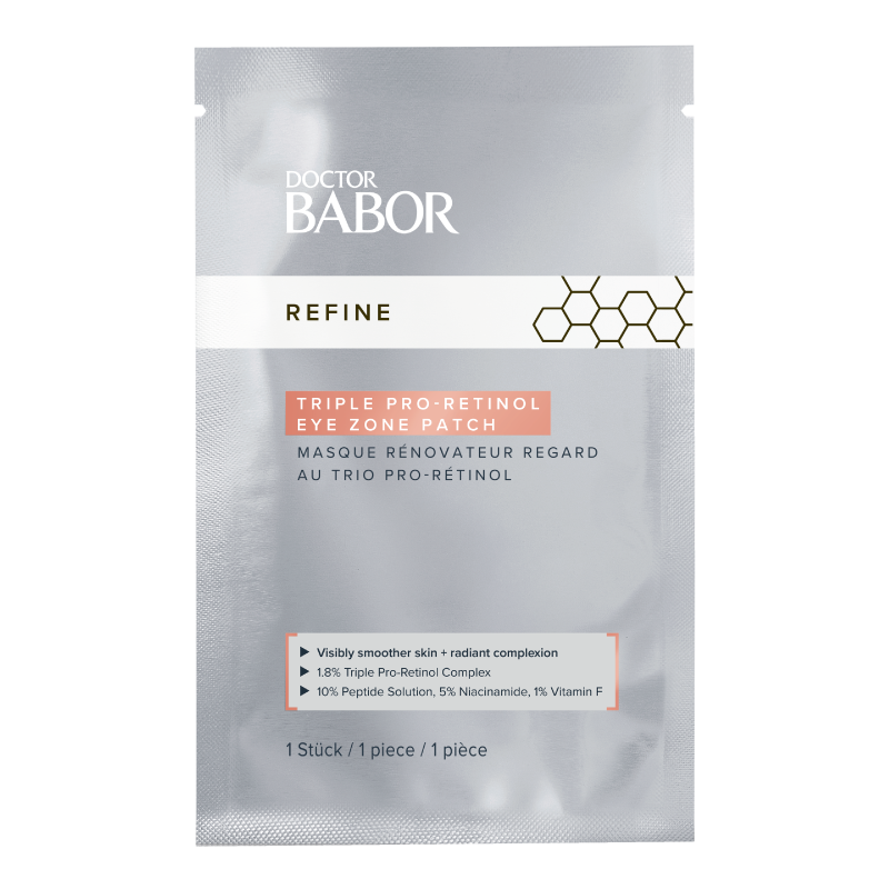 BABOR Paakių padeliai, kaukė su retinoliu. Triple Pro-Retinol Renewal Eye Patches, 5 vnt._2